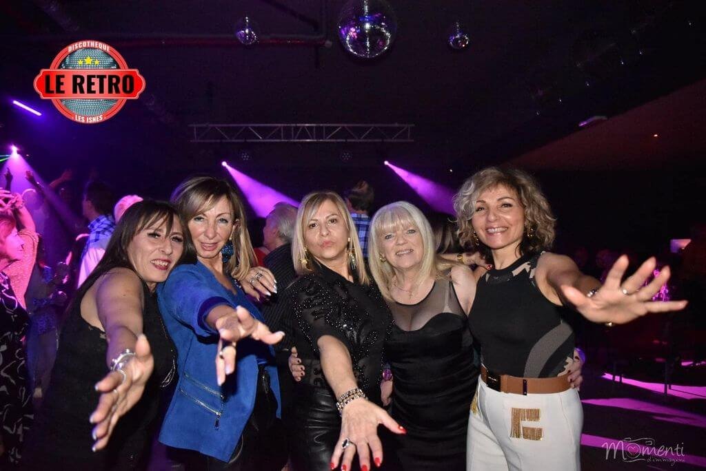 Le retro discothéque en images