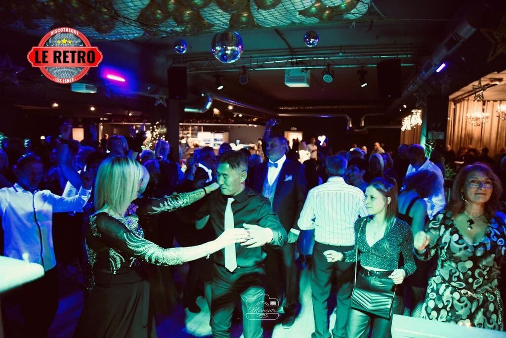Le retro discothéque en images