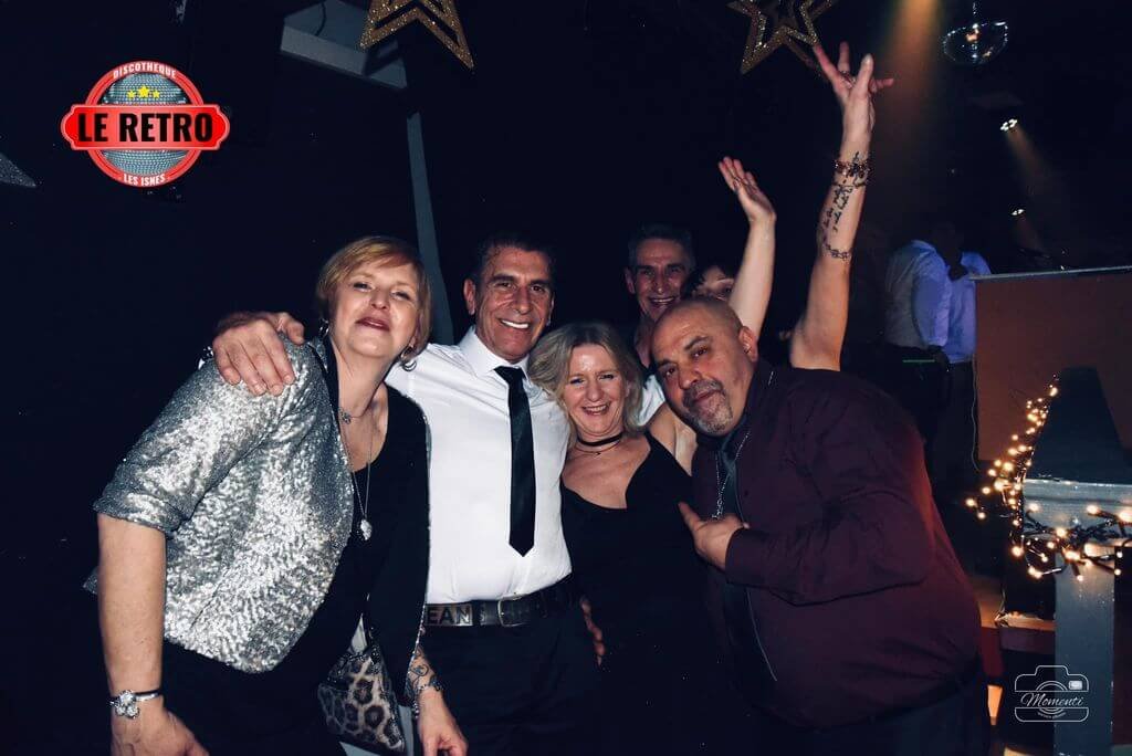 Le retro discothéque en images