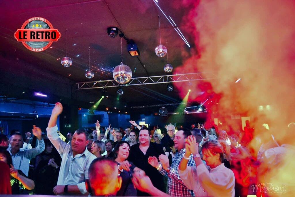 Le retro discothéque en images