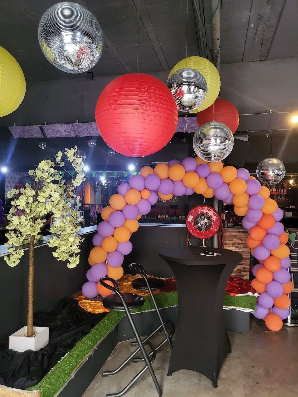 Le retro discothéque en images