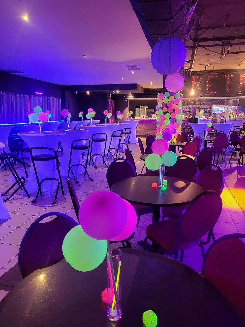 Le retro discothéque en images