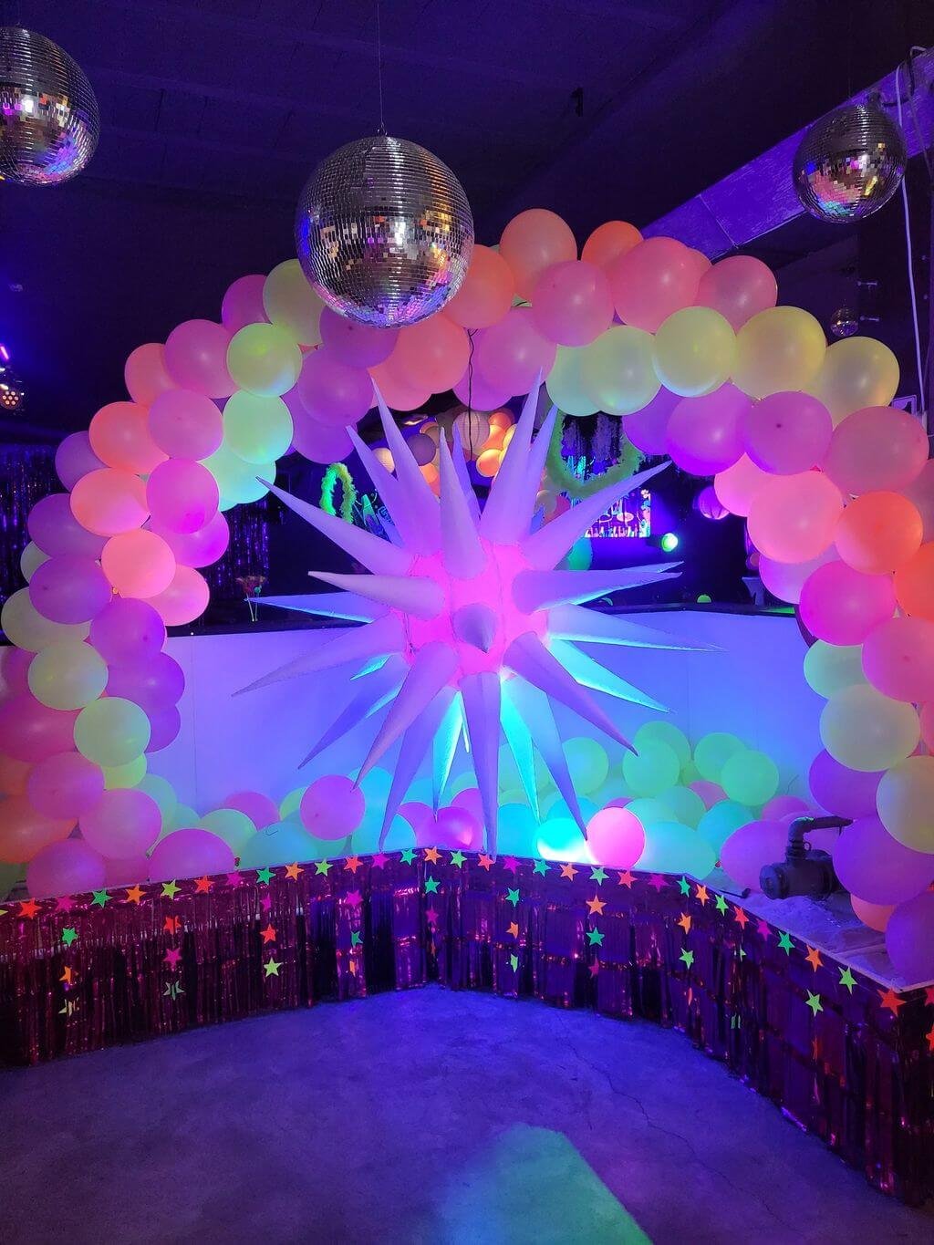 Le retro discothéque en images