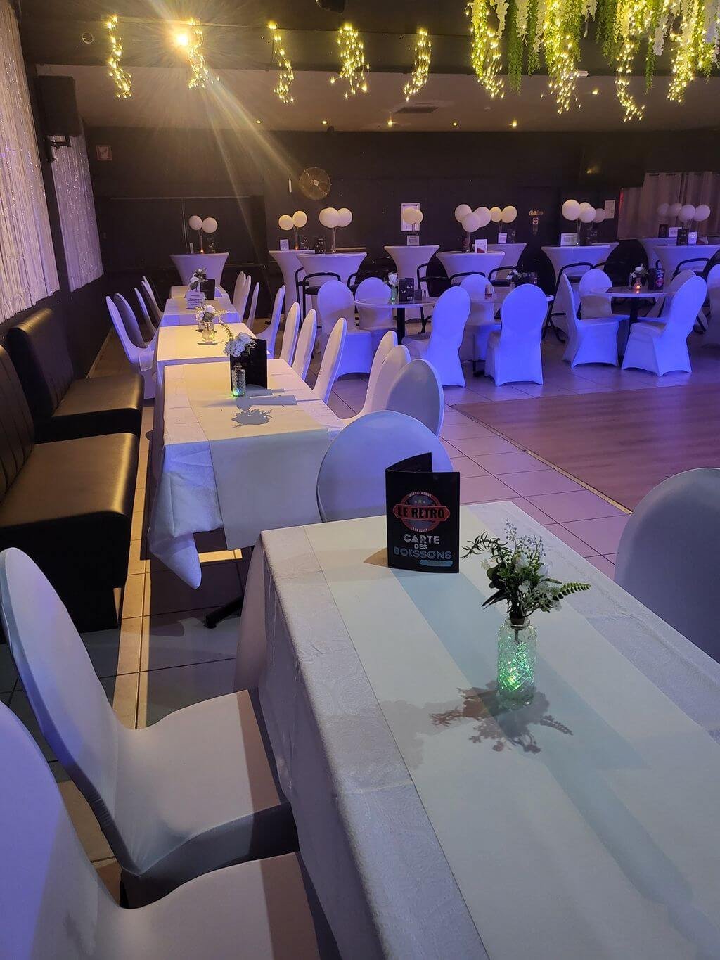 Le retro discothéque en images