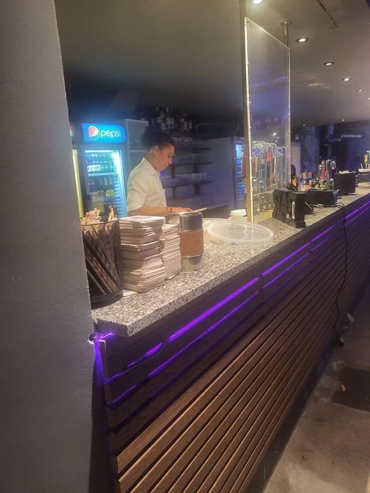 Bar du rétro discothèque