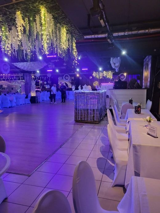 Décoration soirée blanche Classic Night Cœur à Cœur