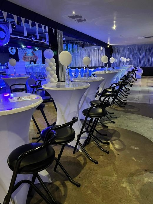 Décoration soirée blanche Classic Night Cœur à Cœur