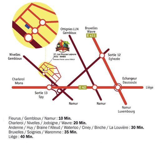 Plan du Retro Discothèque